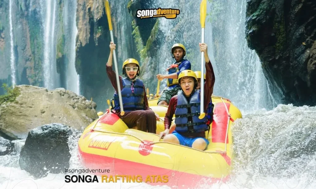 Rafting di Probolinggo memiliki keindahan alam tersendiri