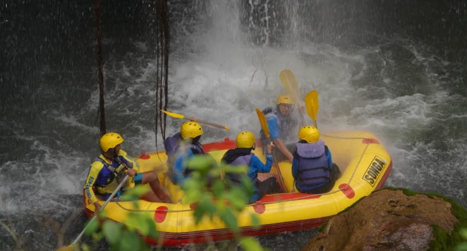 berikut jam kedatangan rafting di songa